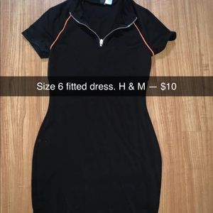 H & M fitted dress. Worn once. Like new. Only $10